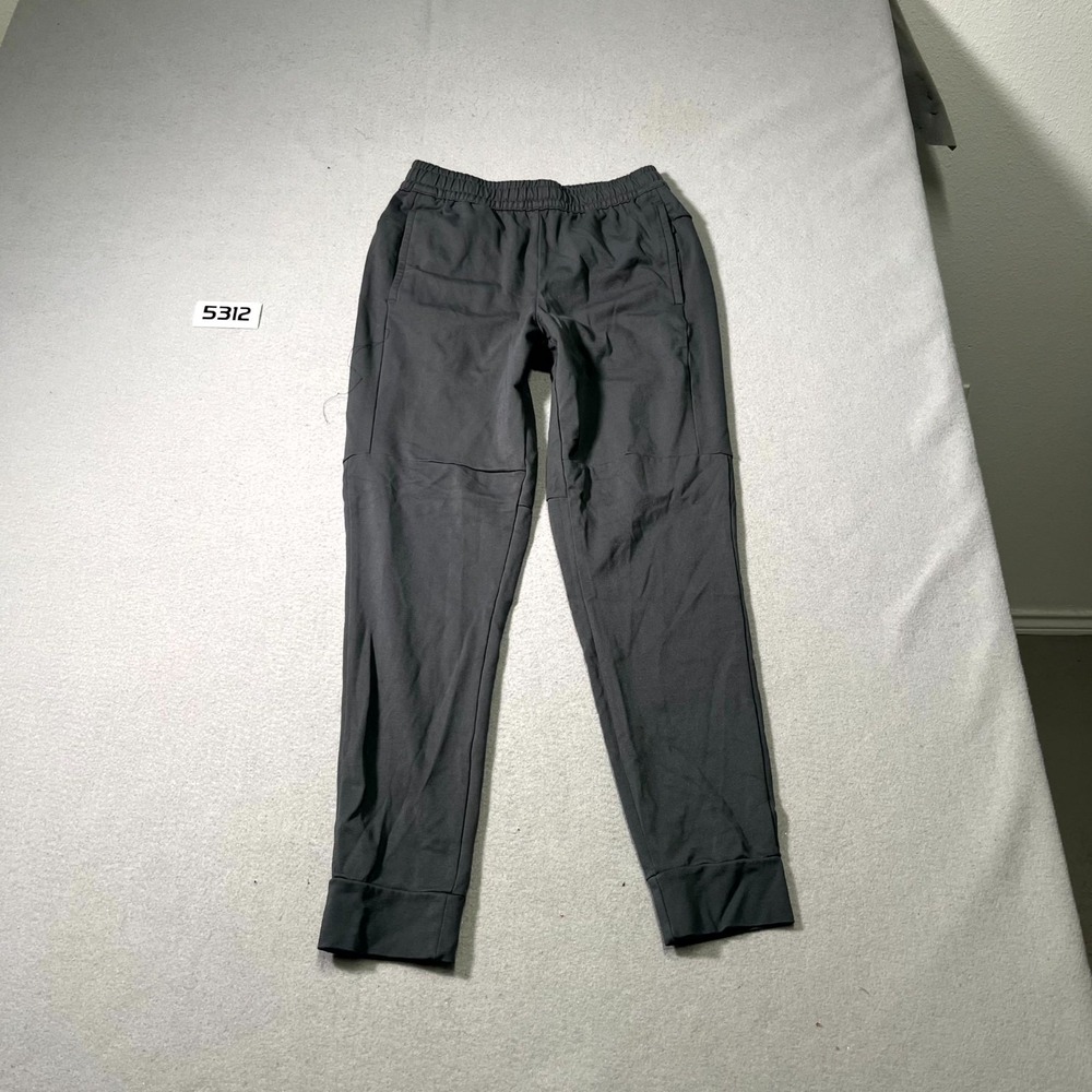 Fabletics Luxe Jogger Pants Womens Small Gray Rayon Stretch Tech Fleece Hiking